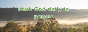 Hindrances to prayer